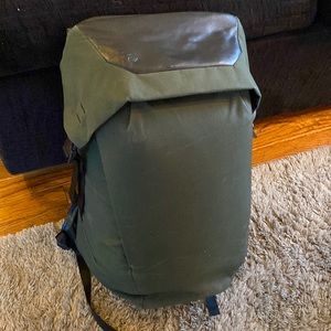 RYU Canvas and Leather Backpack.